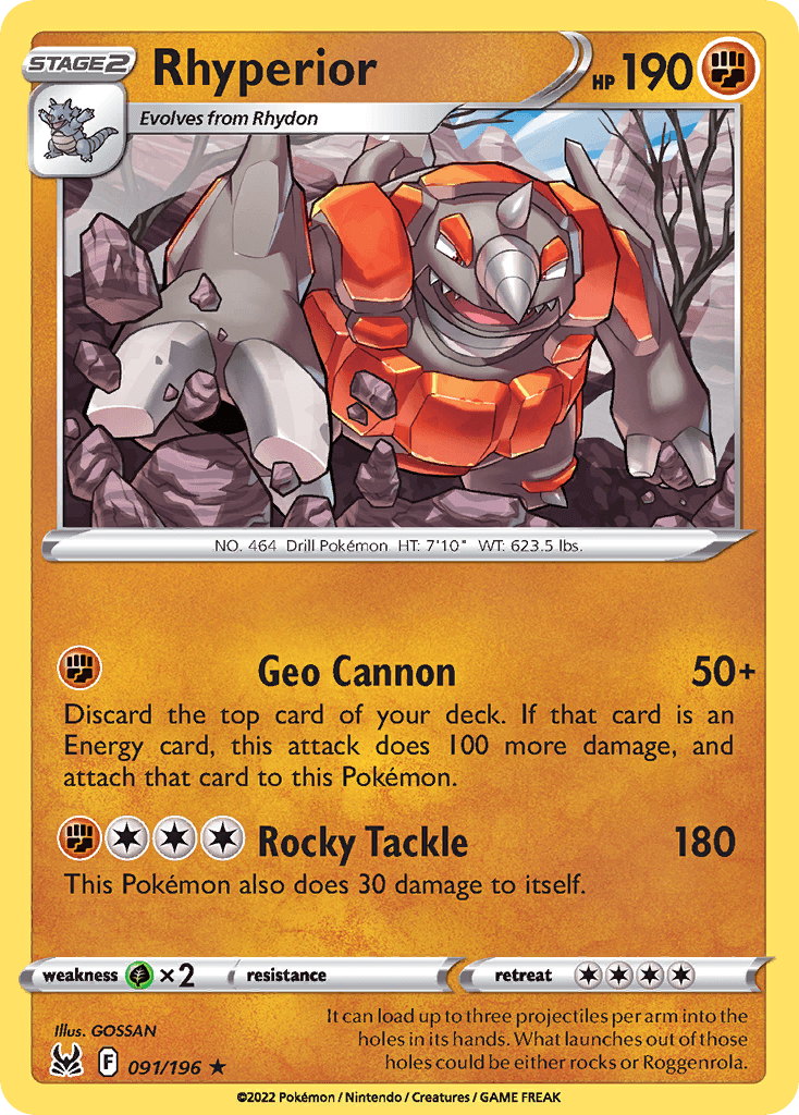 Rhyperior, kortbilde fra pokemontcg.io