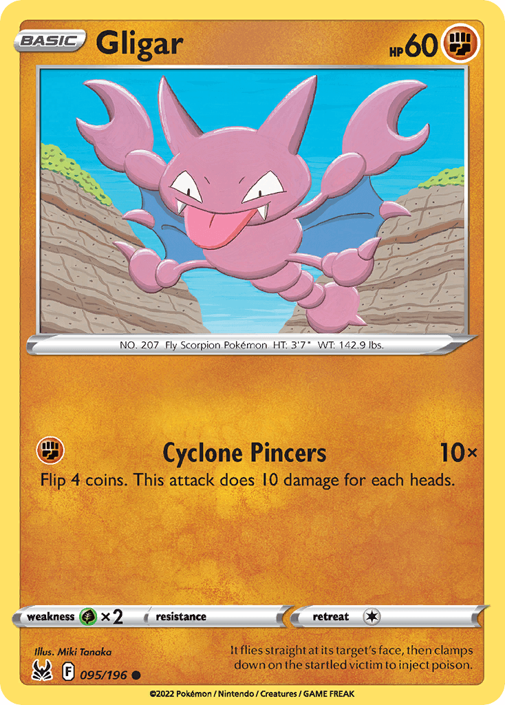 Gligar, kortbilde fra pokemontcg.io