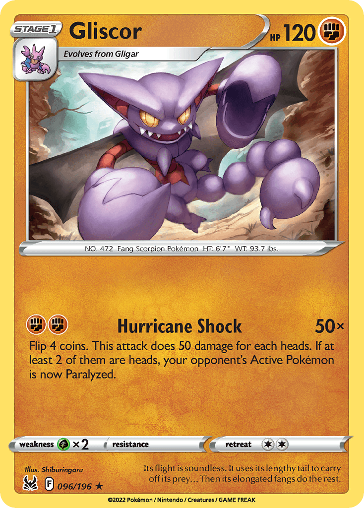Gliscor, kortbilde fra pokemontcg.io