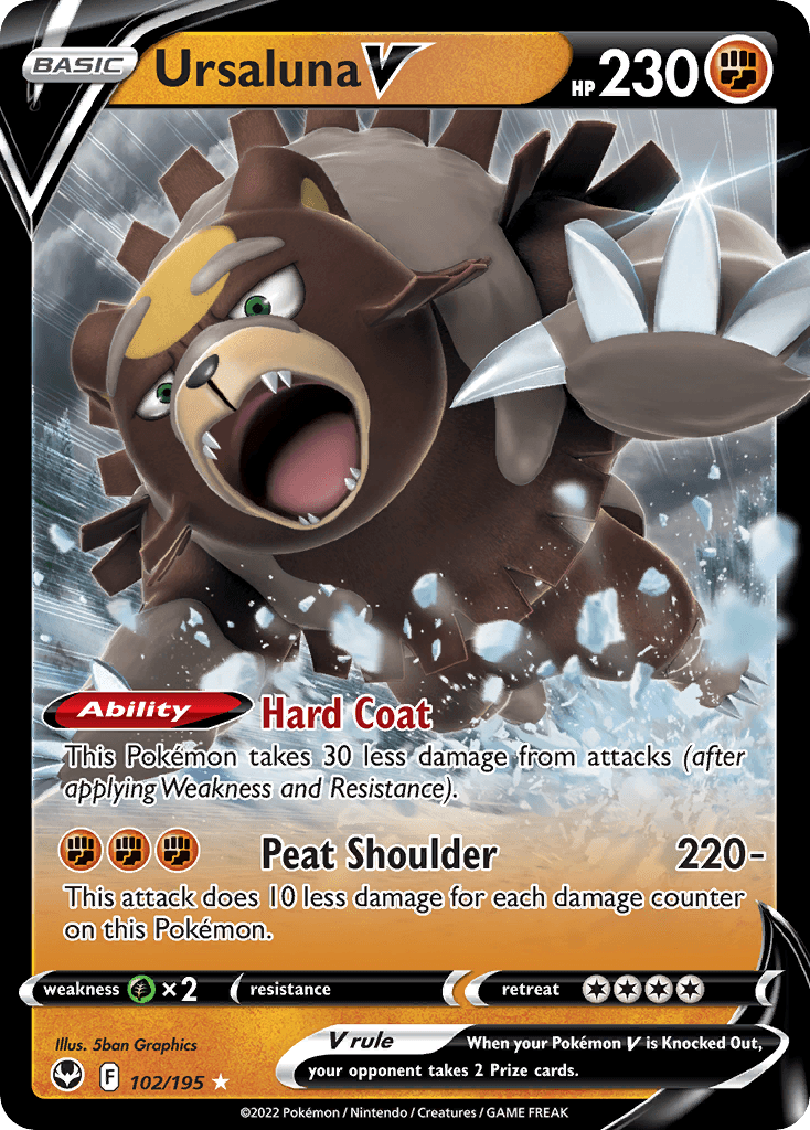 Ursaluna V, kortbilde fra pokemontcg.io
