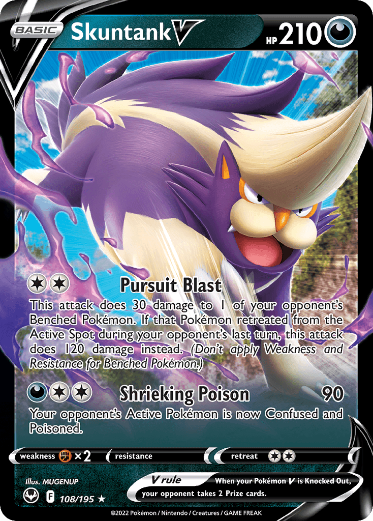 Skuntank V, kortbilde fra pokemontcg.io
