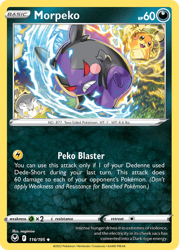 Morpeko, kortbilde fra pokemontcg.io