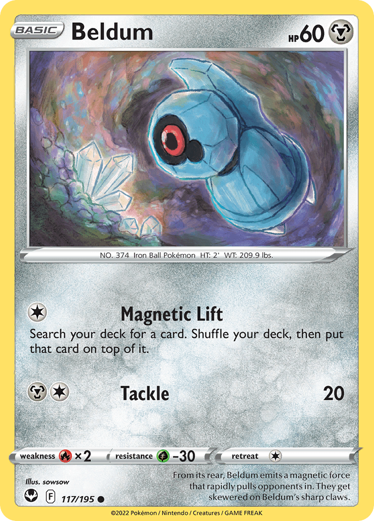 Beldum, kortbilde fra pokemontcg.io
