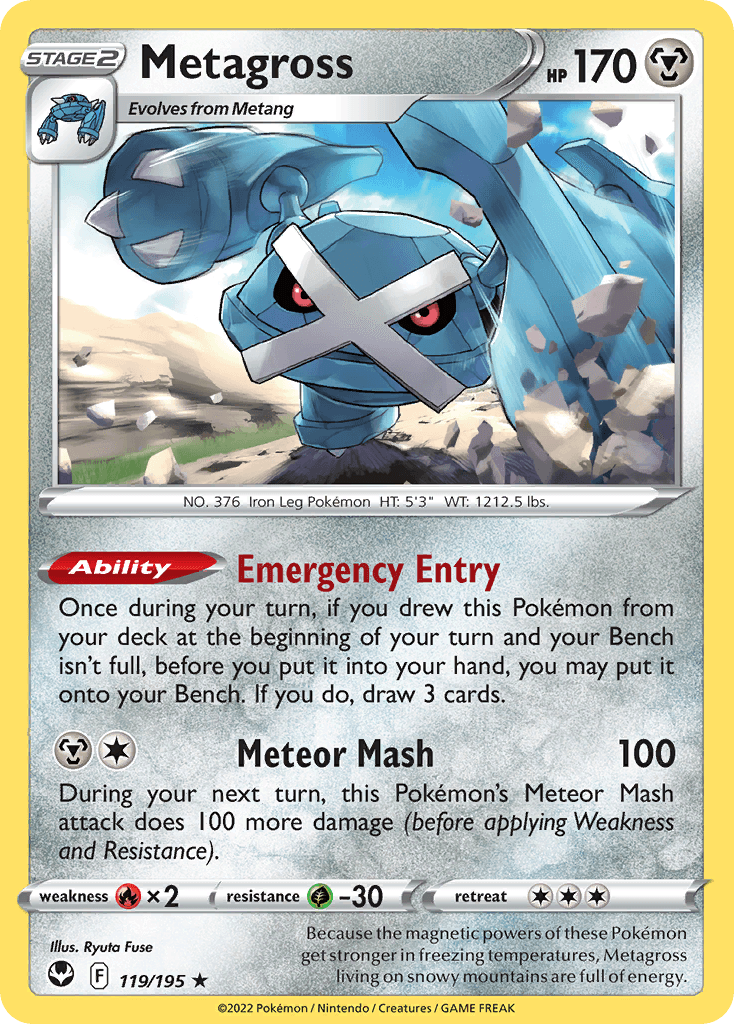 Metagross, kortbilde fra pokemontcg.io