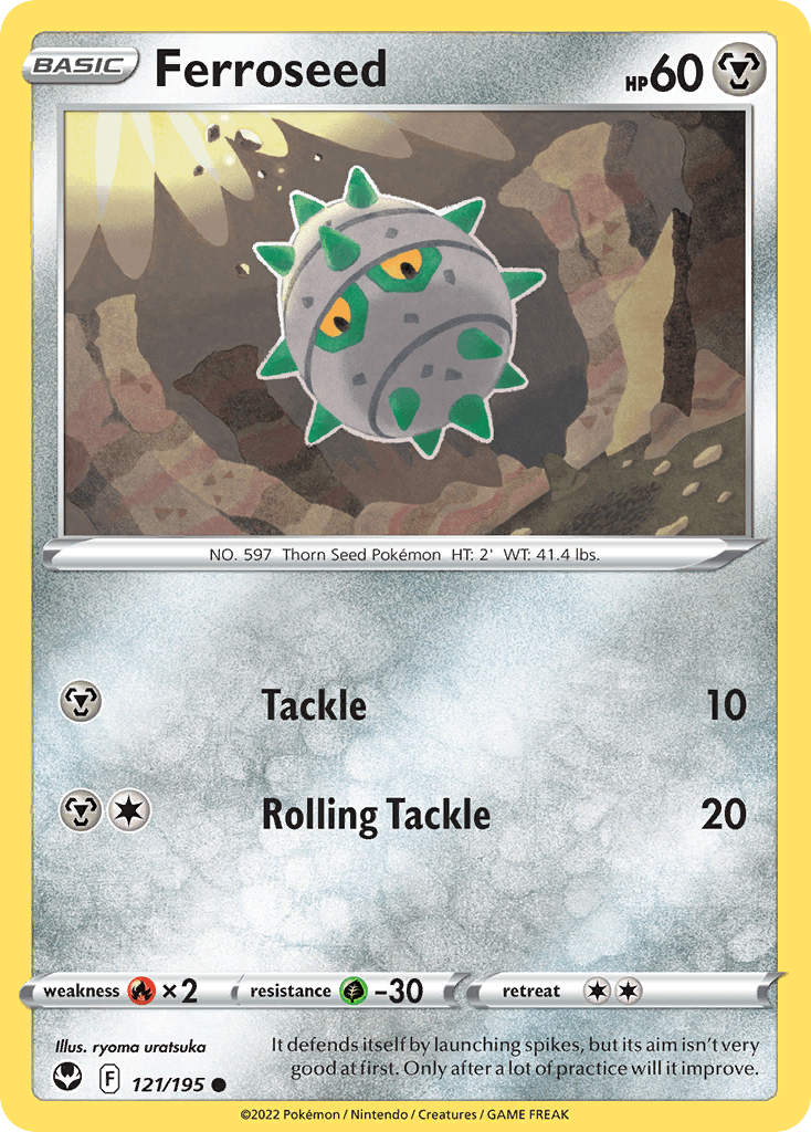 Ferroseed, kortbilde fra pokemontcg.io
