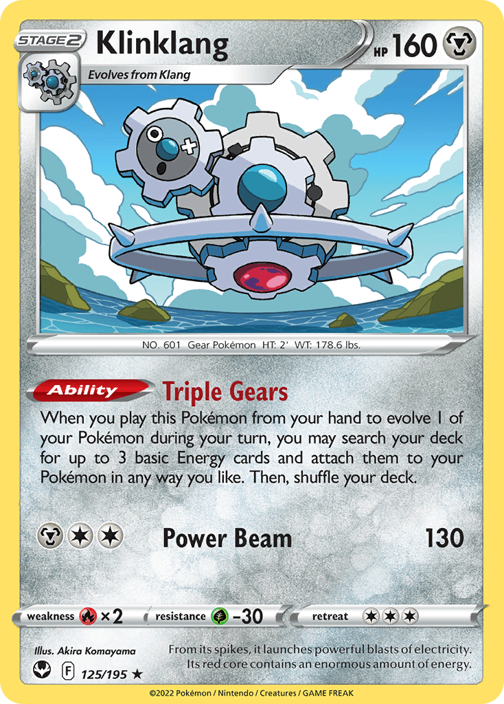 Klinklang, kortbilde fra pokemontcg.io
