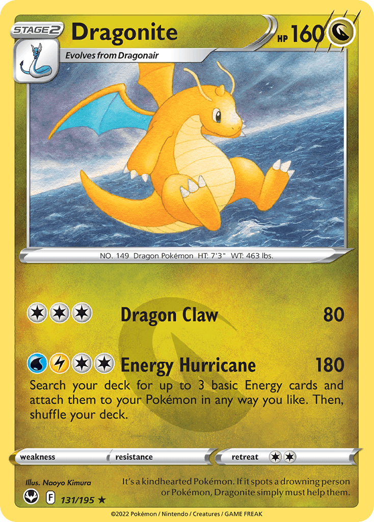 Dragonite, kortbilde fra pokemontcg.io