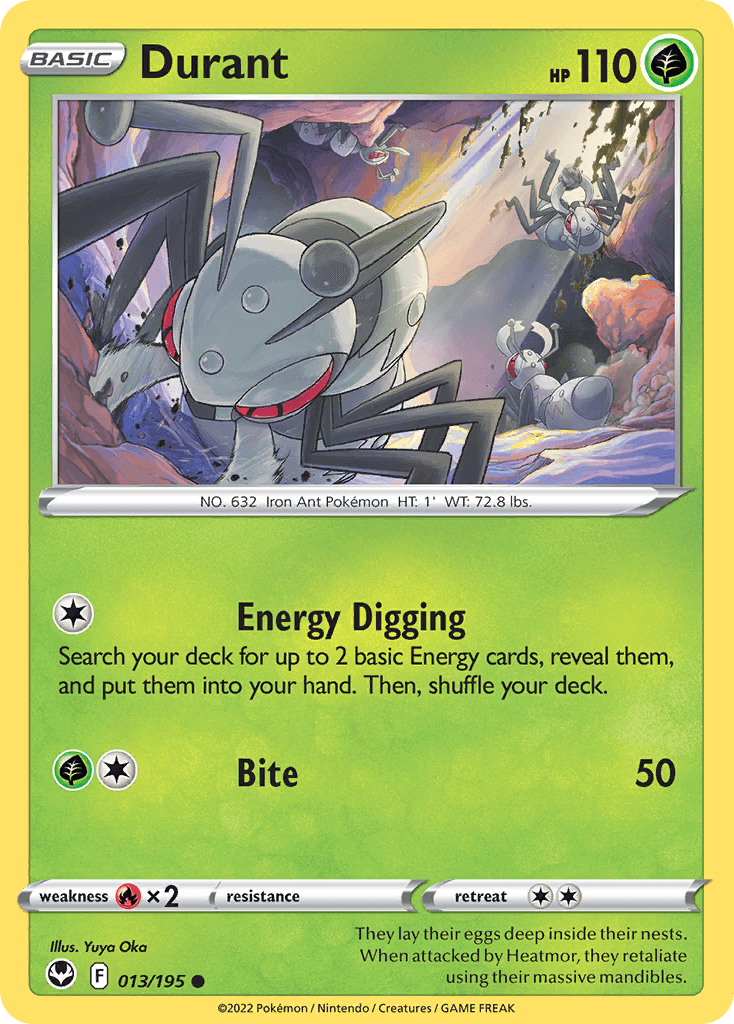 Durant, kortbilde fra pokemontcg.io