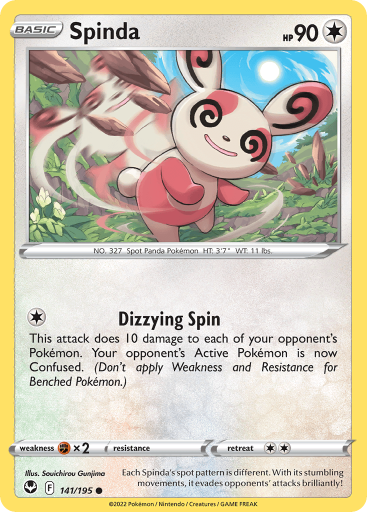 Spinda, kortbilde fra pokemontcg.io