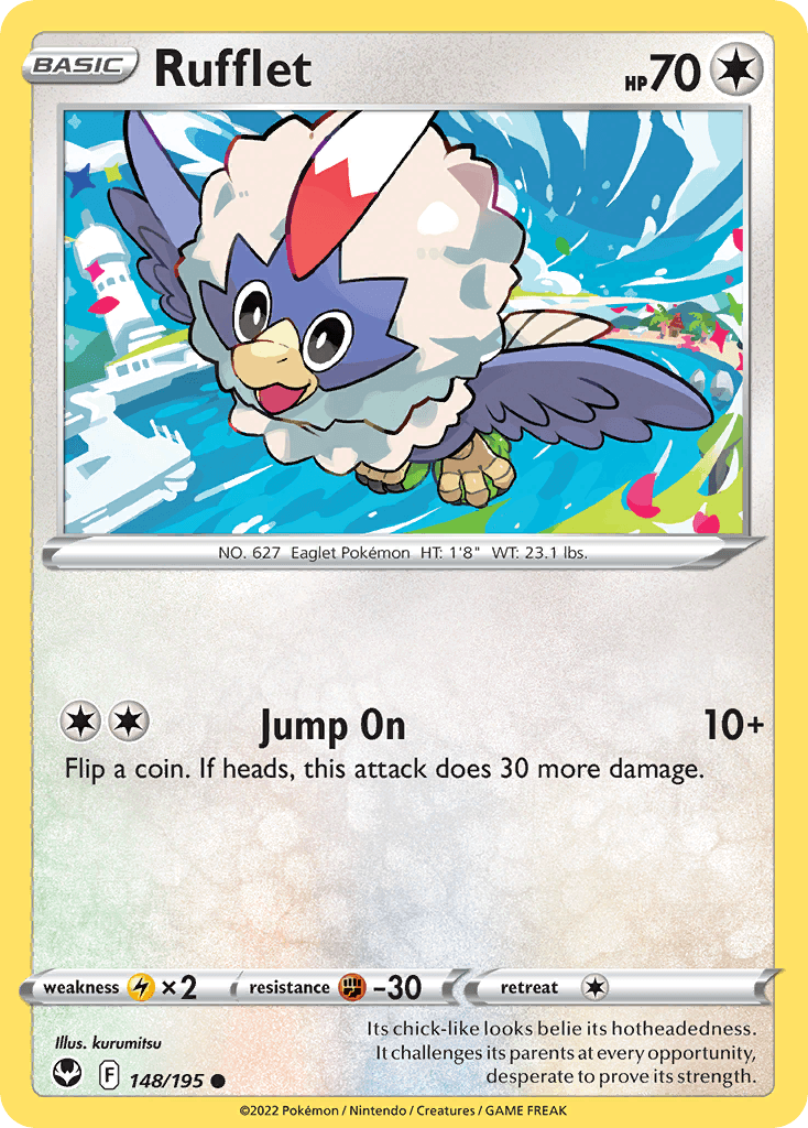 Rufflet, kortbilde fra pokemontcg.io