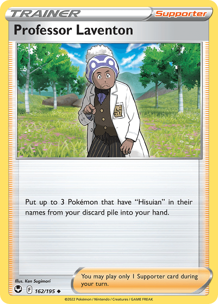 Professor Laventon, kortbilde fra pokemontcg.io