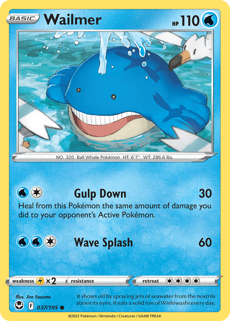 Wailmer, kortbilde fra pokemontcg.io