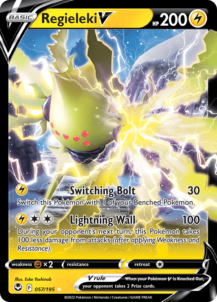 Regieleki V, kortbilde fra pokemontcg.io