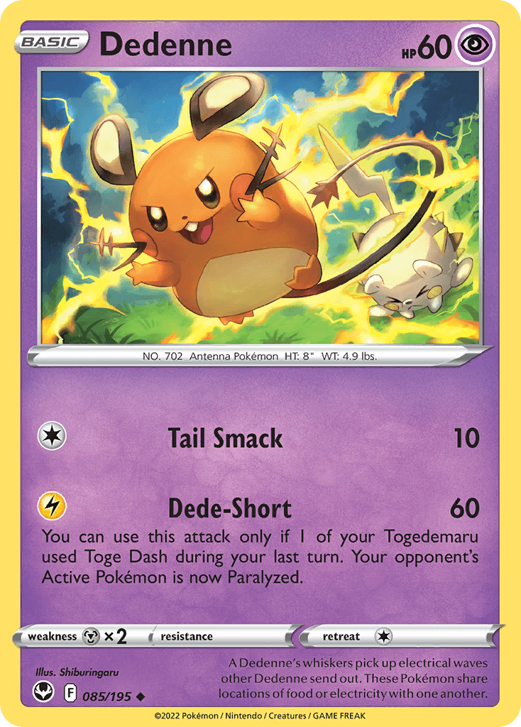 Dedenne, kortbilde fra pokemontcg.io