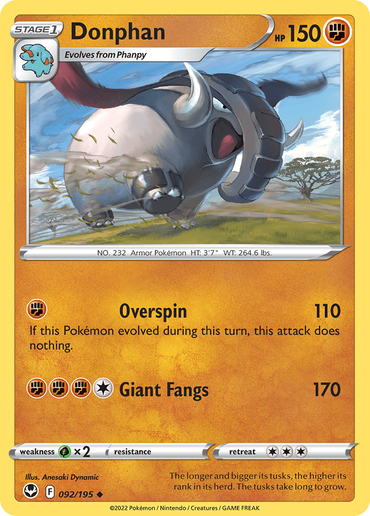 Donphan, kortbilde fra pokemontcg.io