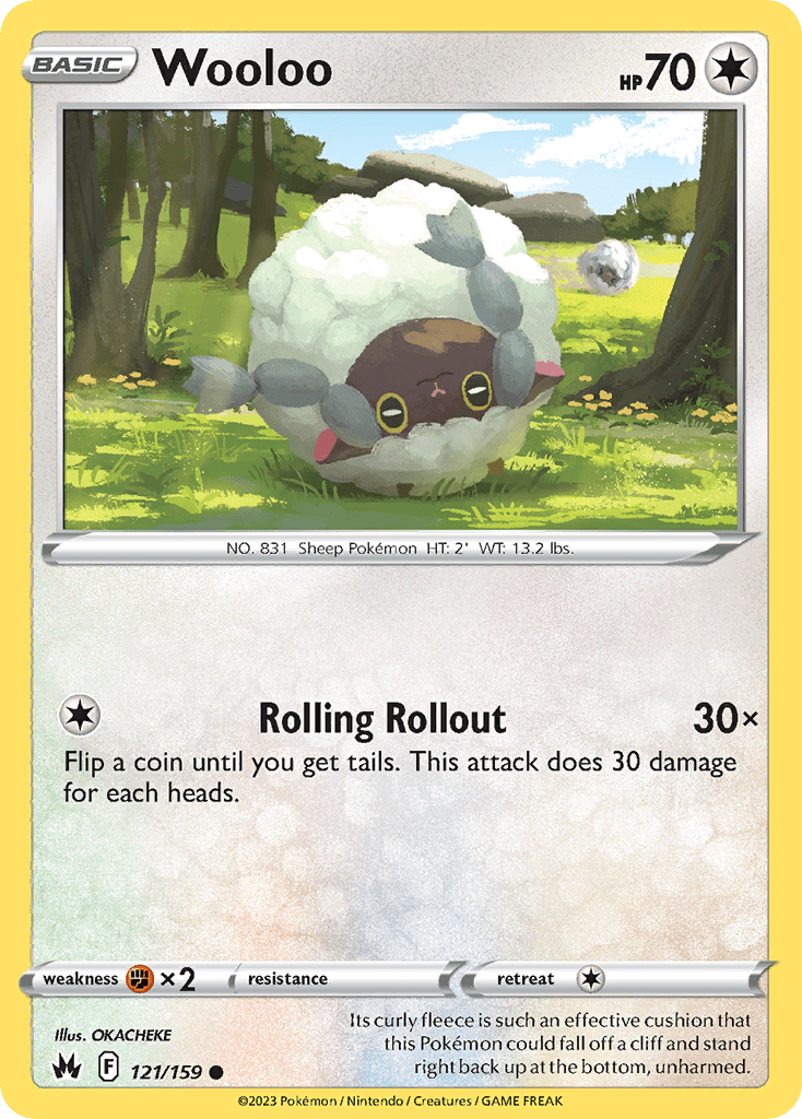 Wooloo, kortbilde fra pokemontcg.io