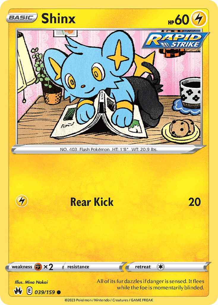 Shinx, kortbilde fra pokemontcg.io
