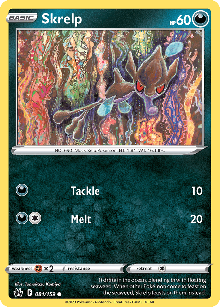 Skrelp, kortbilde fra pokemontcg.io