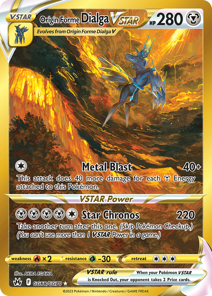 Origin Forme Dialga VSTAR, kortbilde fra pokemontcg.io