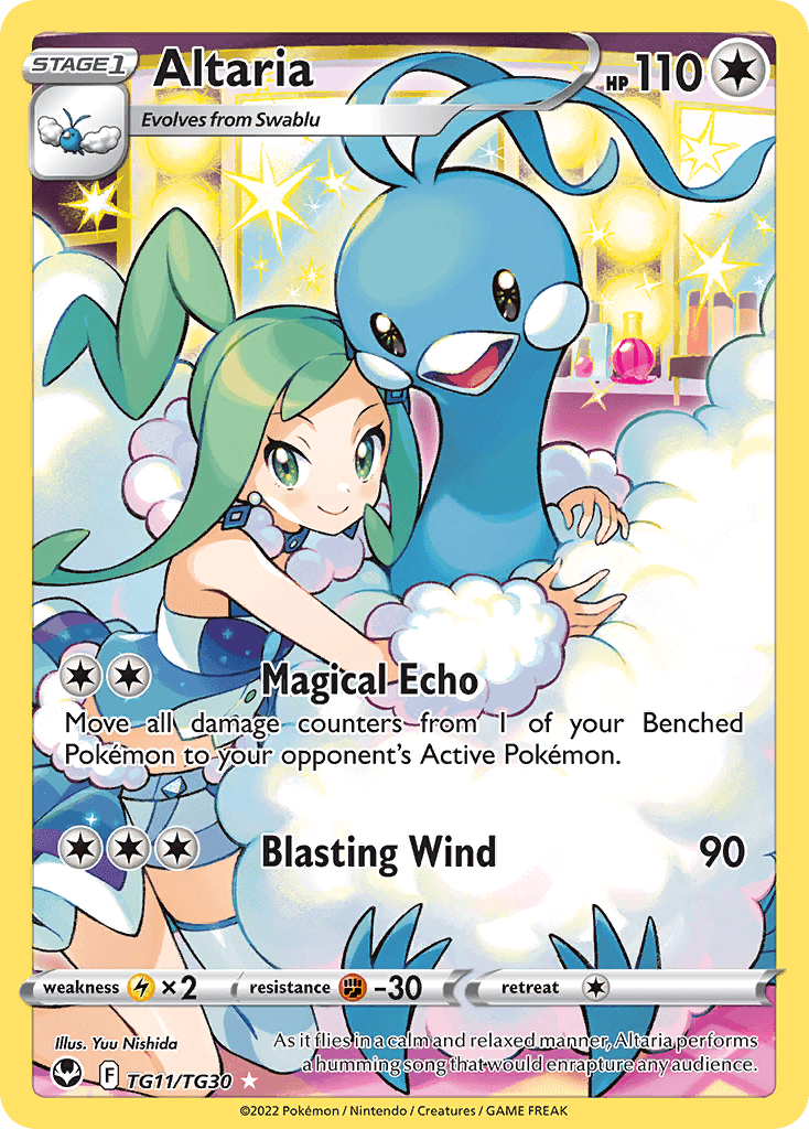 Altaria, kortbilde fra pokemontcg.io