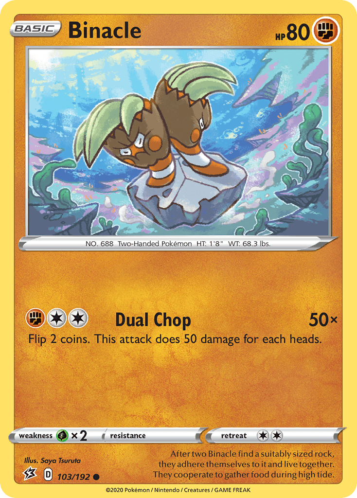 Binacle, kortbilde fra pokemontcg.io