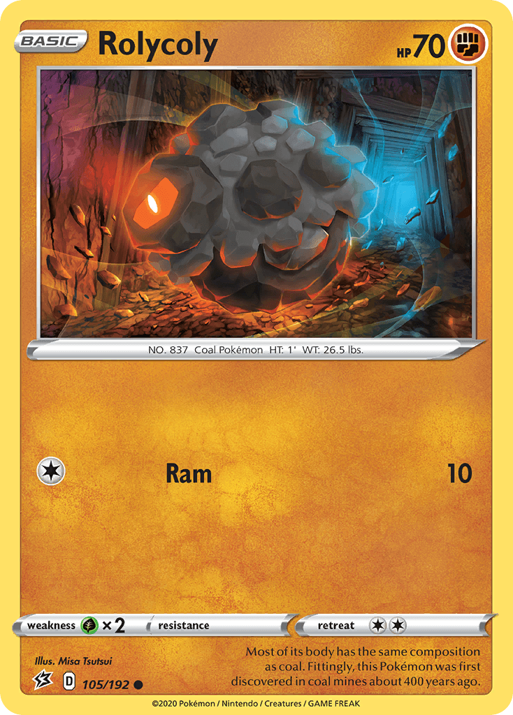 Rolycoly, kortbilde fra pokemontcg.io
