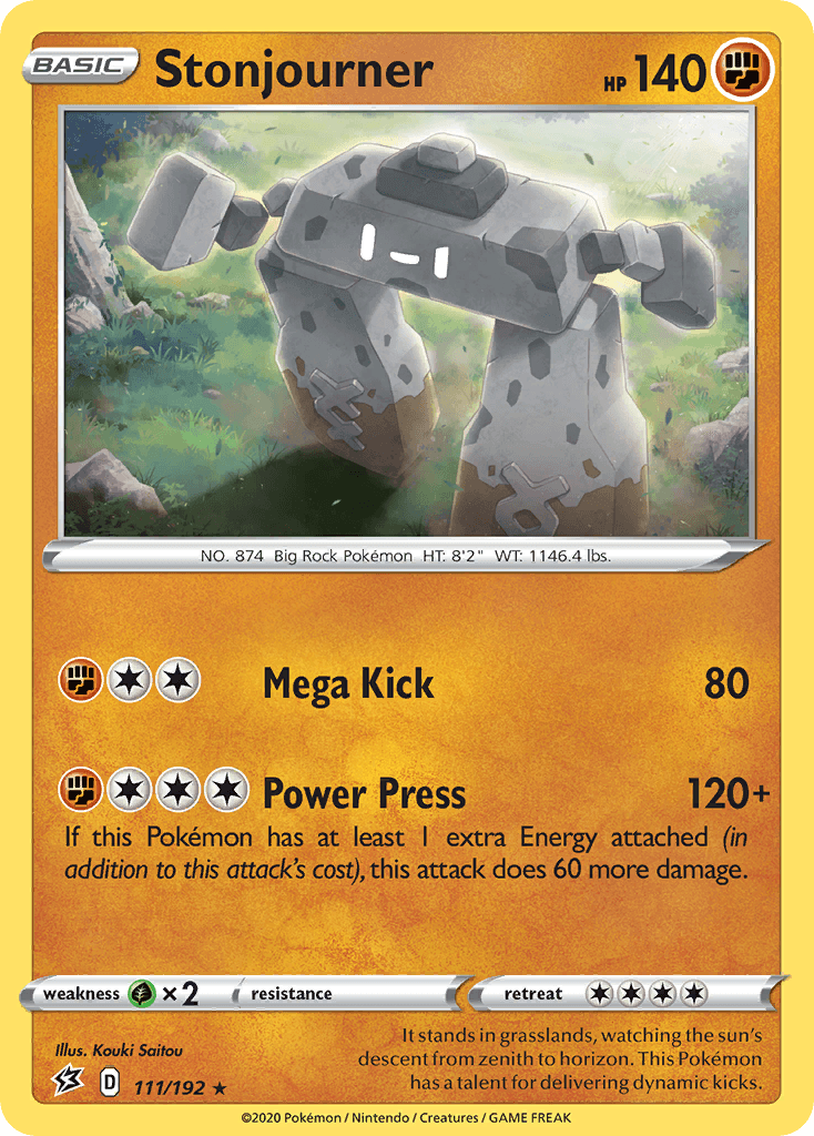 Stonjourner, kortbilde fra pokemontcg.io