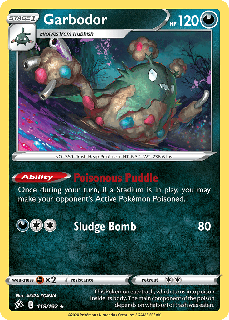 Garbodor, kortbilde fra pokemontcg.io