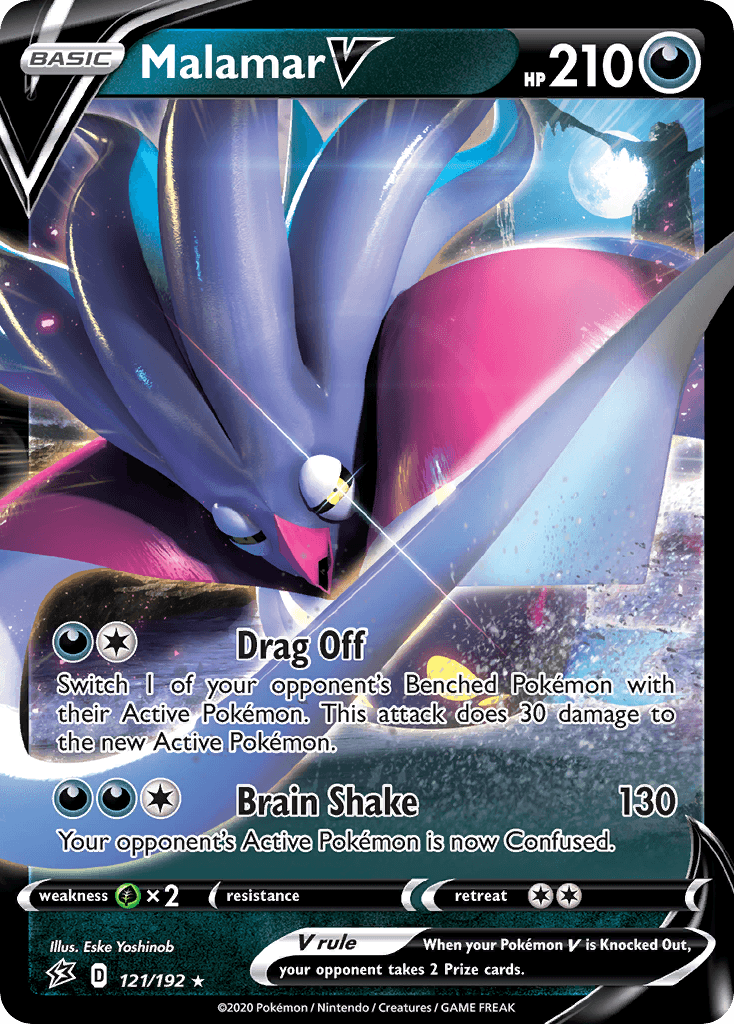 Malamar V, kortbilde fra pokemontcg.io