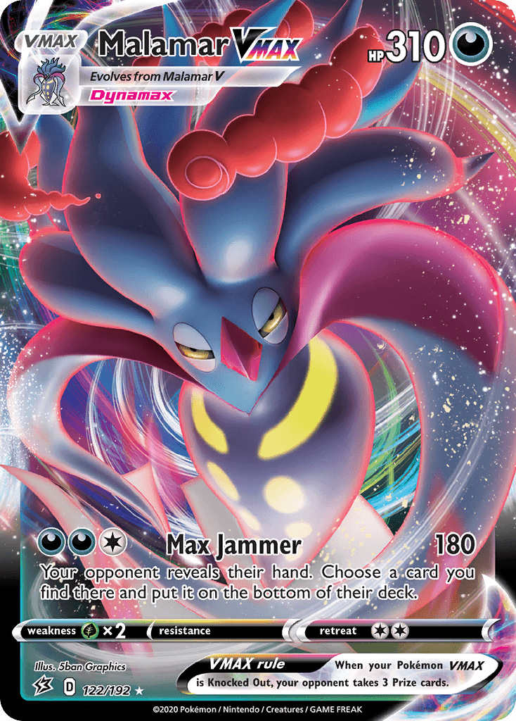 Malamar VMAX, kortbilde fra pokemontcg.io