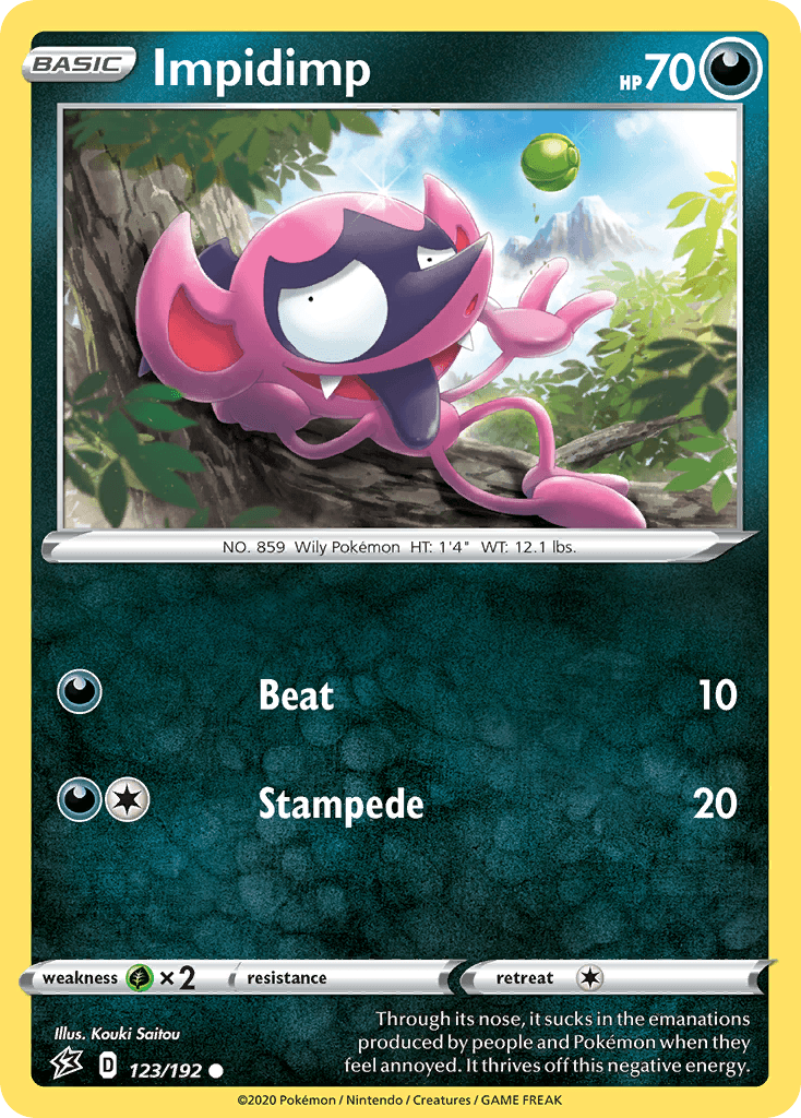 Impidimp, kortbilde fra pokemontcg.io