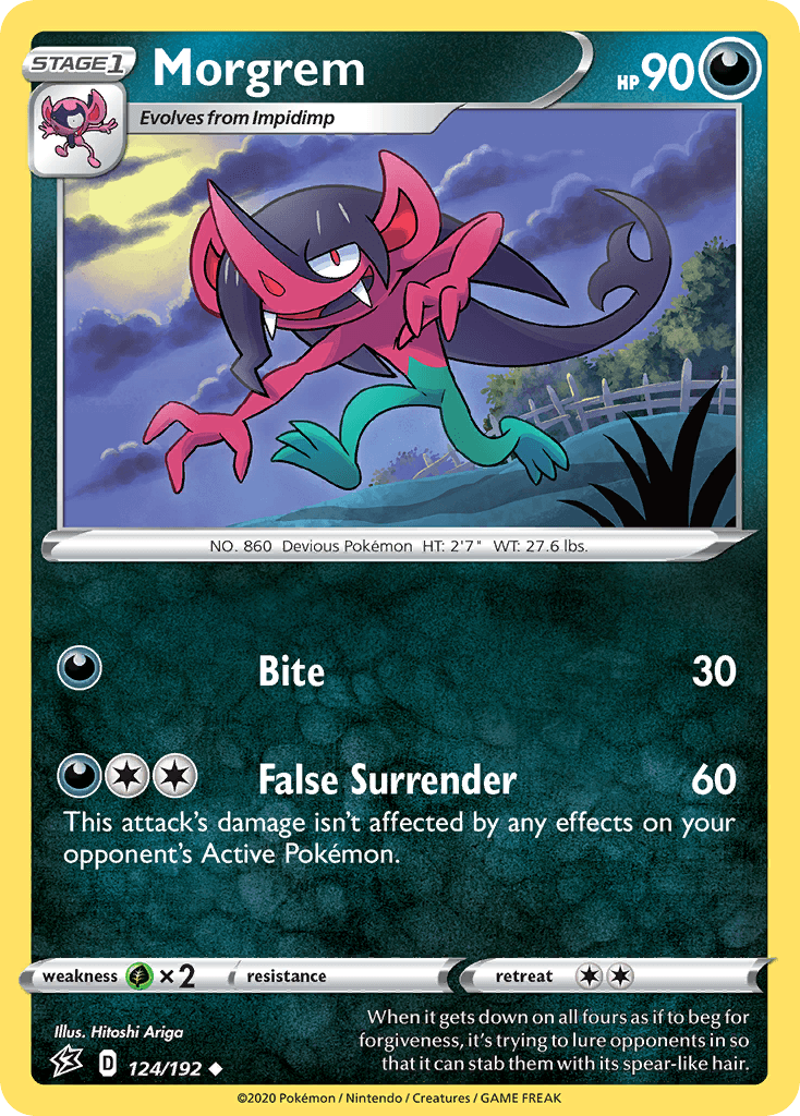 Morgrem, kortbilde fra pokemontcg.io