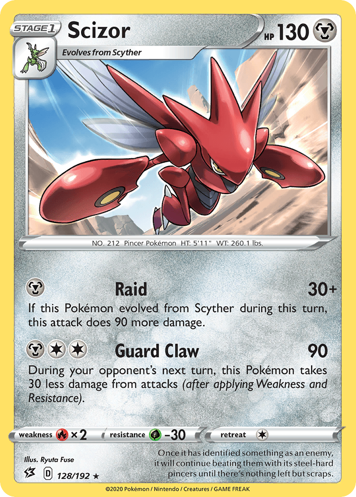 Scizor, kortbilde fra pokemontcg.io