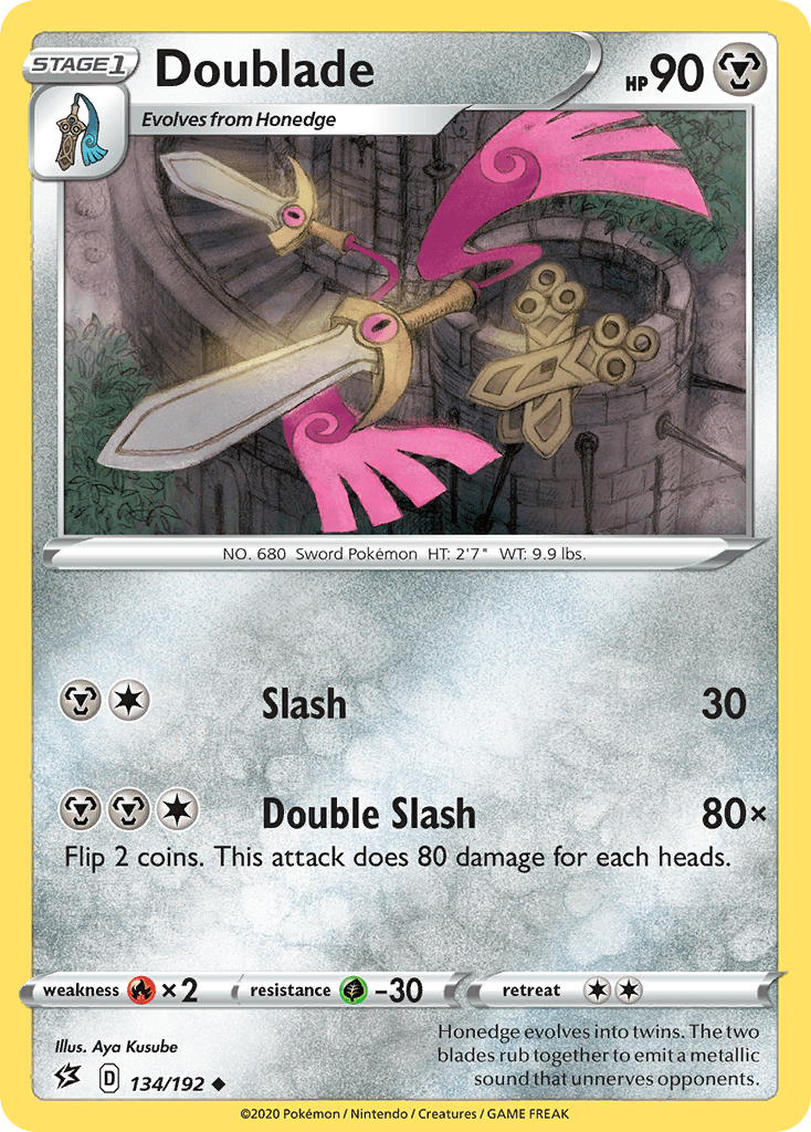 Doublade, kortbilde fra pokemontcg.io