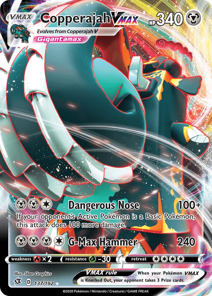 Copperajah VMAX, kortbilde fra pokemontcg.io