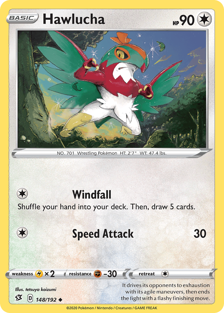 Hawlucha, kortbilde fra pokemontcg.io