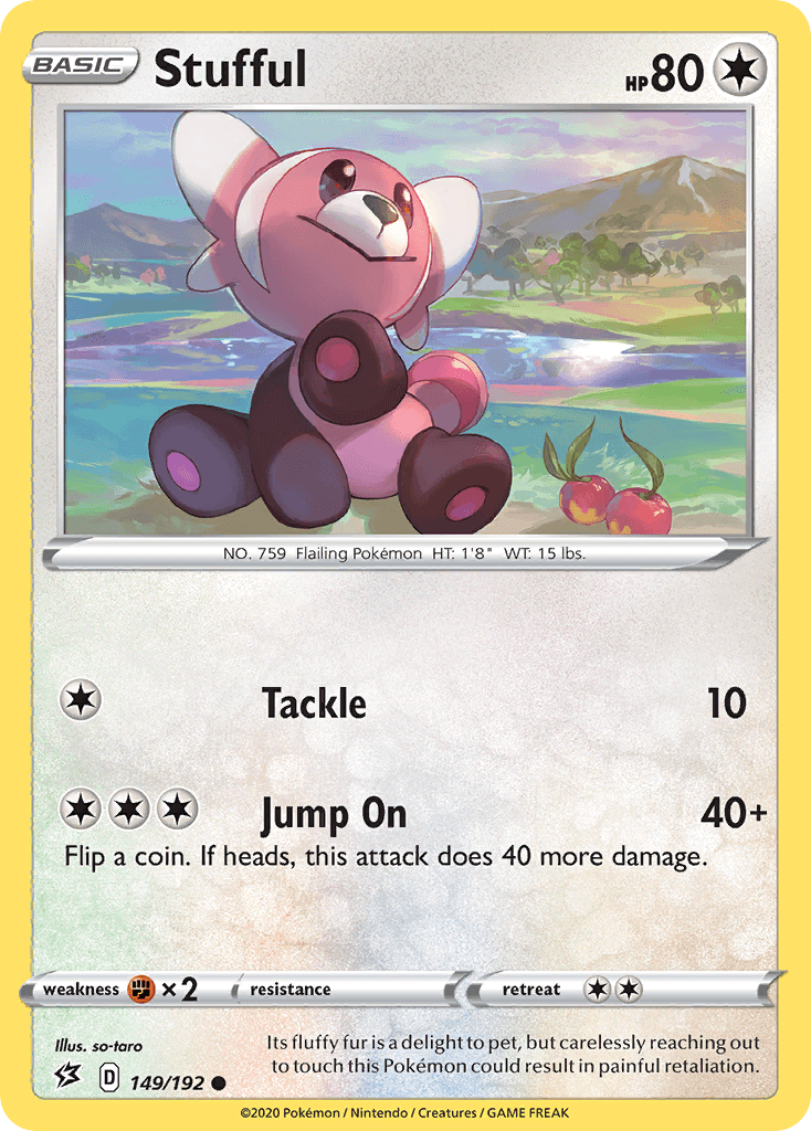 Stufful, kortbilde fra pokemontcg.io