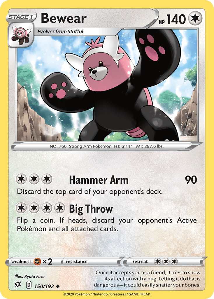 Bewear, kortbilde fra pokemontcg.io