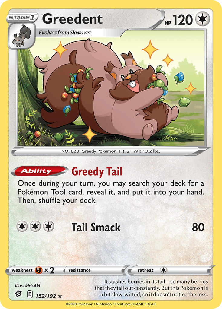 Greedent, kortbilde fra pokemontcg.io