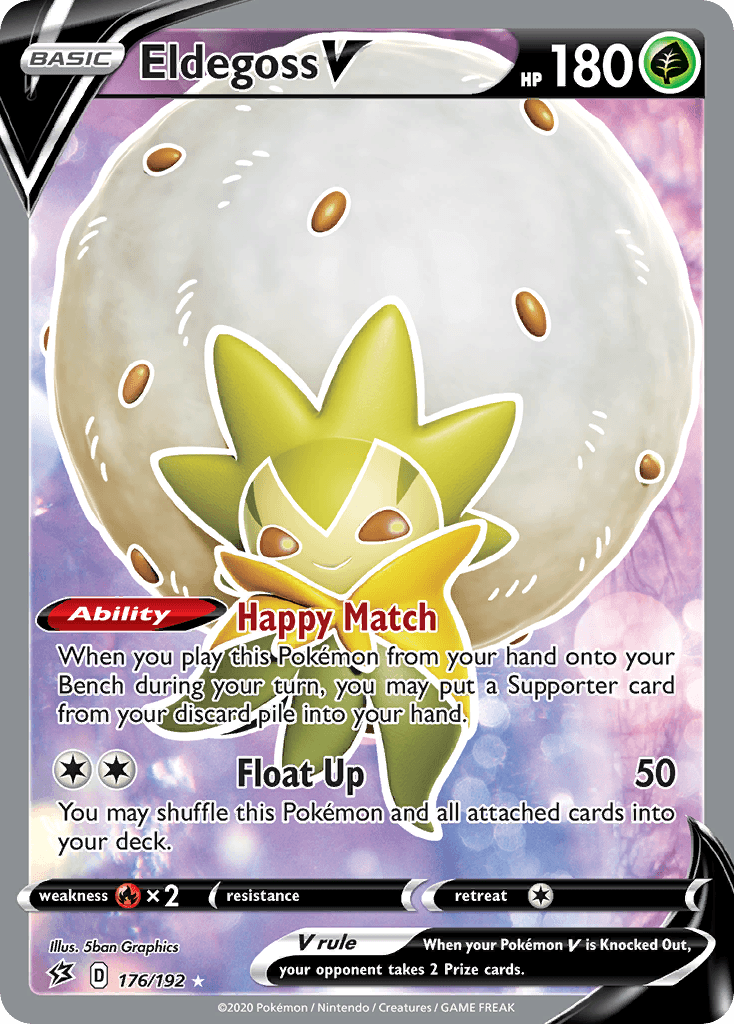 Eldegoss V, kortbilde fra pokemontcg.io