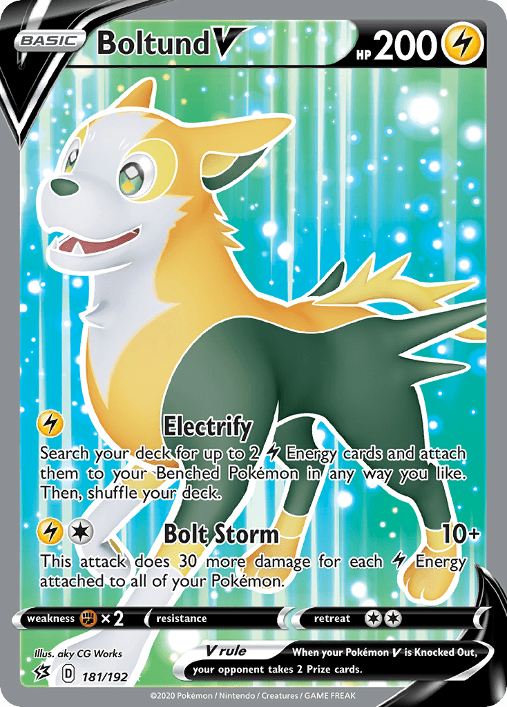 Boltund V, kortbilde fra pokemontcg.io