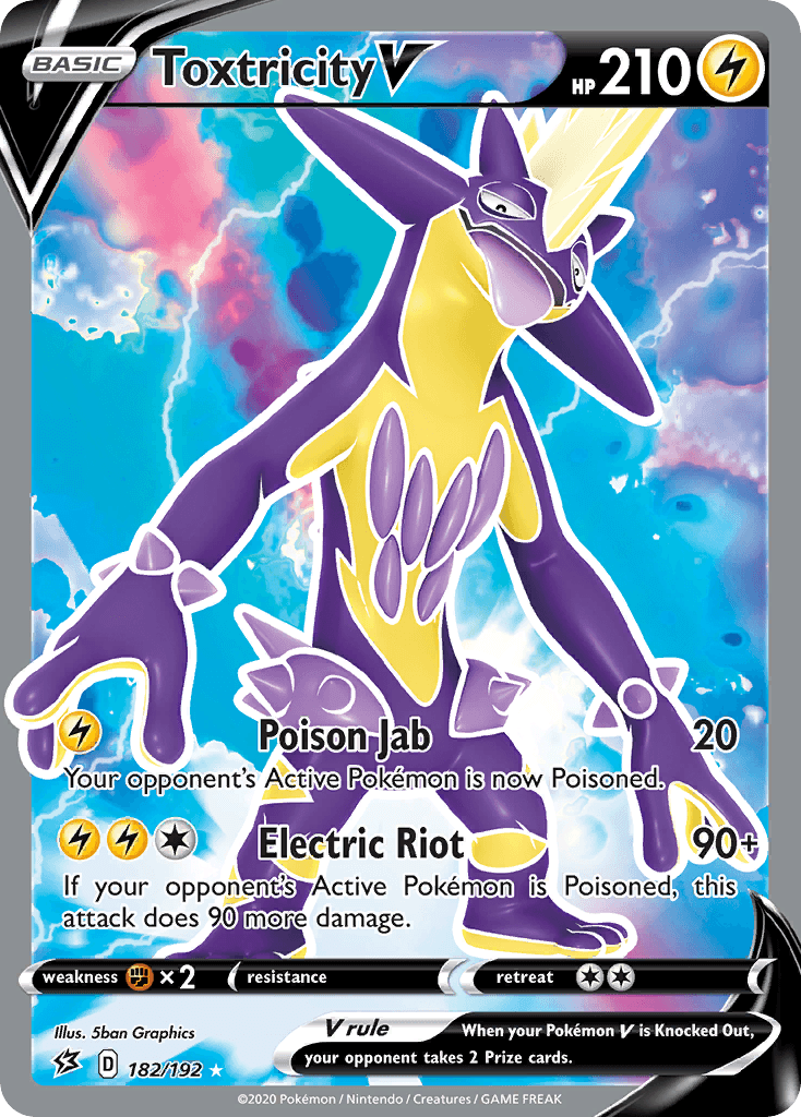 Toxtricity V, kortbilde fra pokemontcg.io
