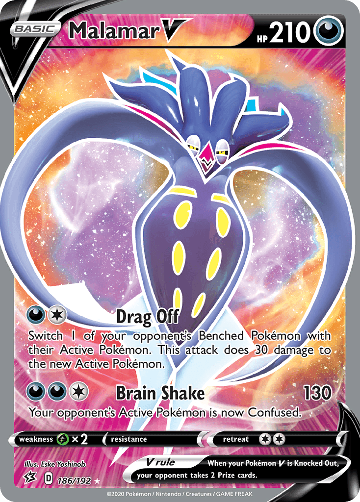 Malamar V, kortbilde fra pokemontcg.io