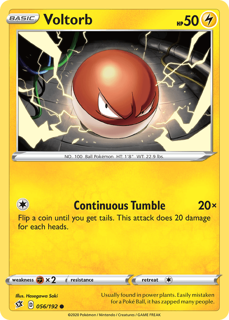 Voltorb, kortbilde fra pokemontcg.io