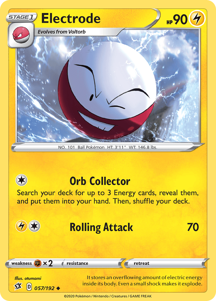 Electrode, kortbilde fra pokemontcg.io