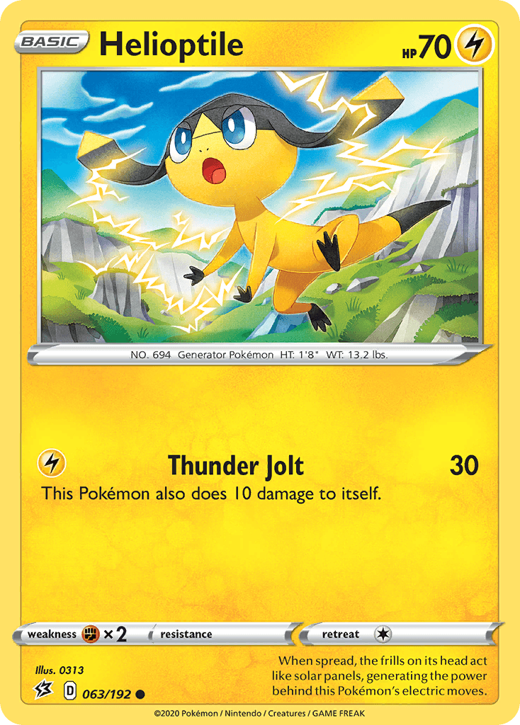 Helioptile, kortbilde fra pokemontcg.io