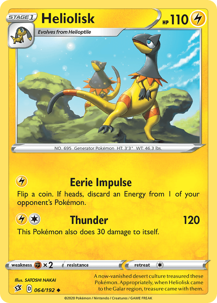 Heliolisk, kortbilde fra pokemontcg.io