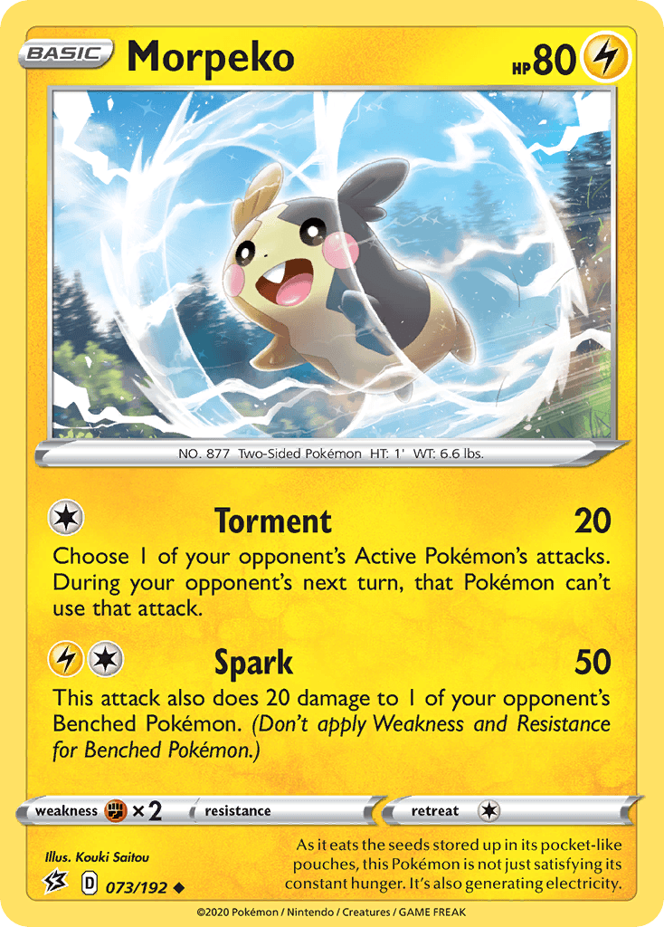 Morpeko, kortbilde fra pokemontcg.io