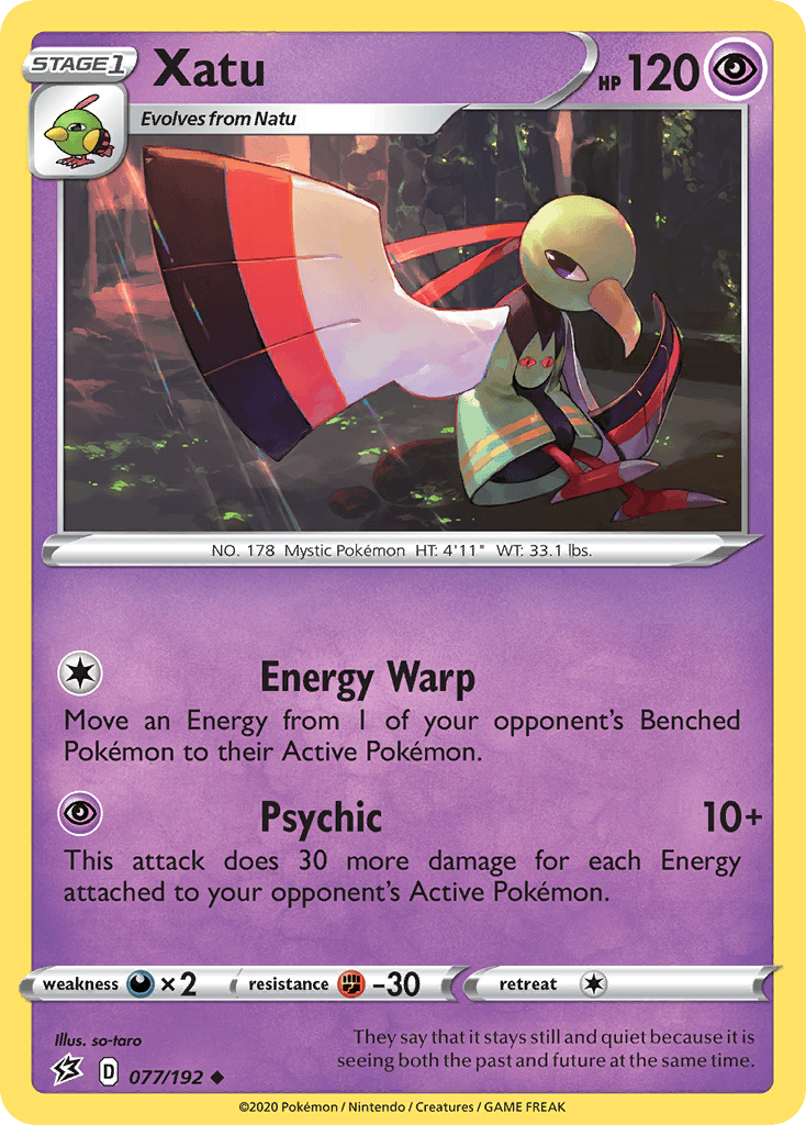Xatu, kortbilde fra pokemontcg.io