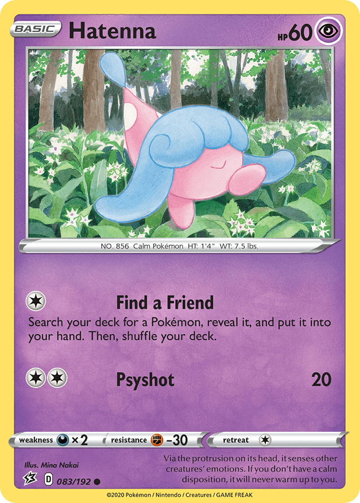 Hatenna, kortbilde fra pokemontcg.io